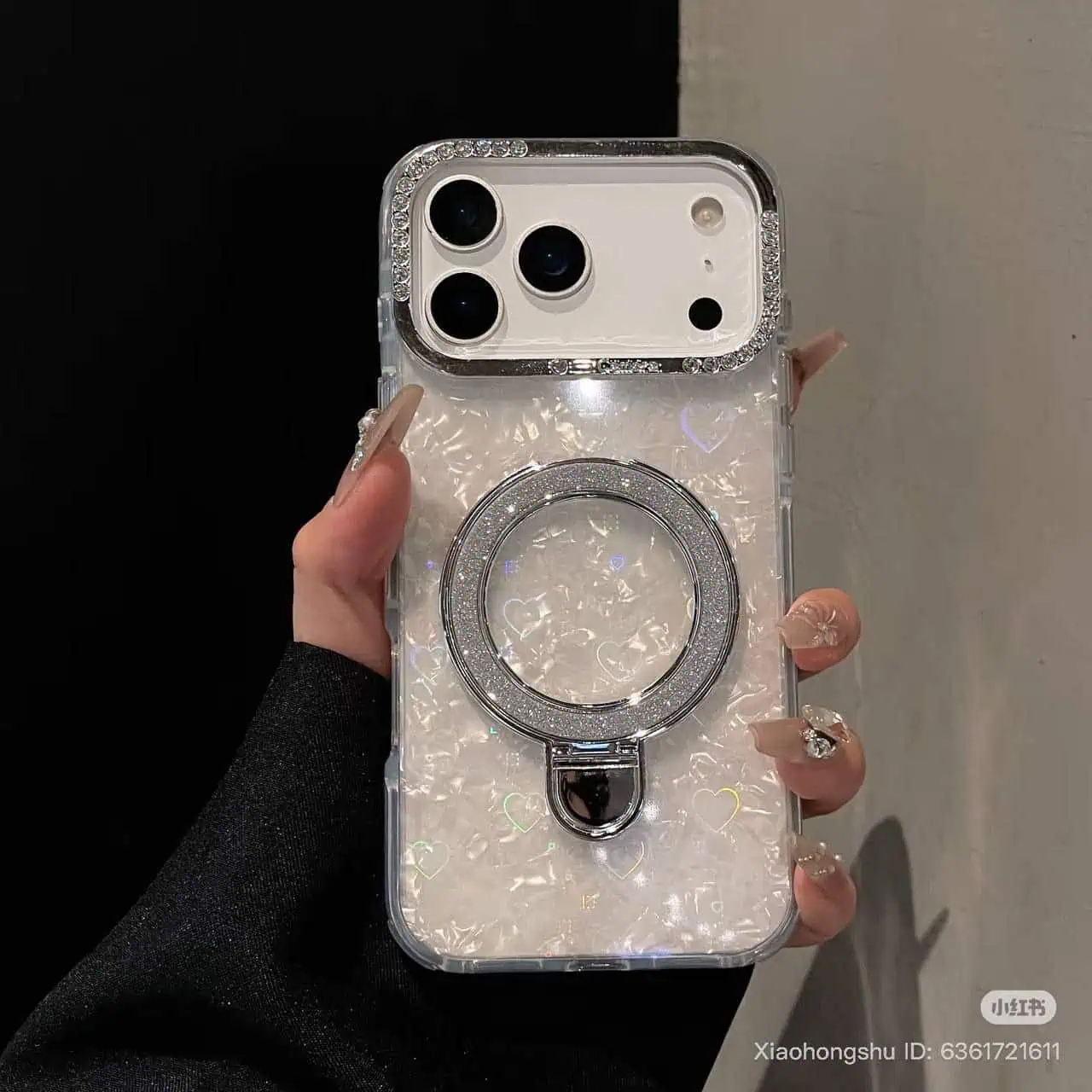 قاب گوشی مگ سیف شاین استندی  آیفون