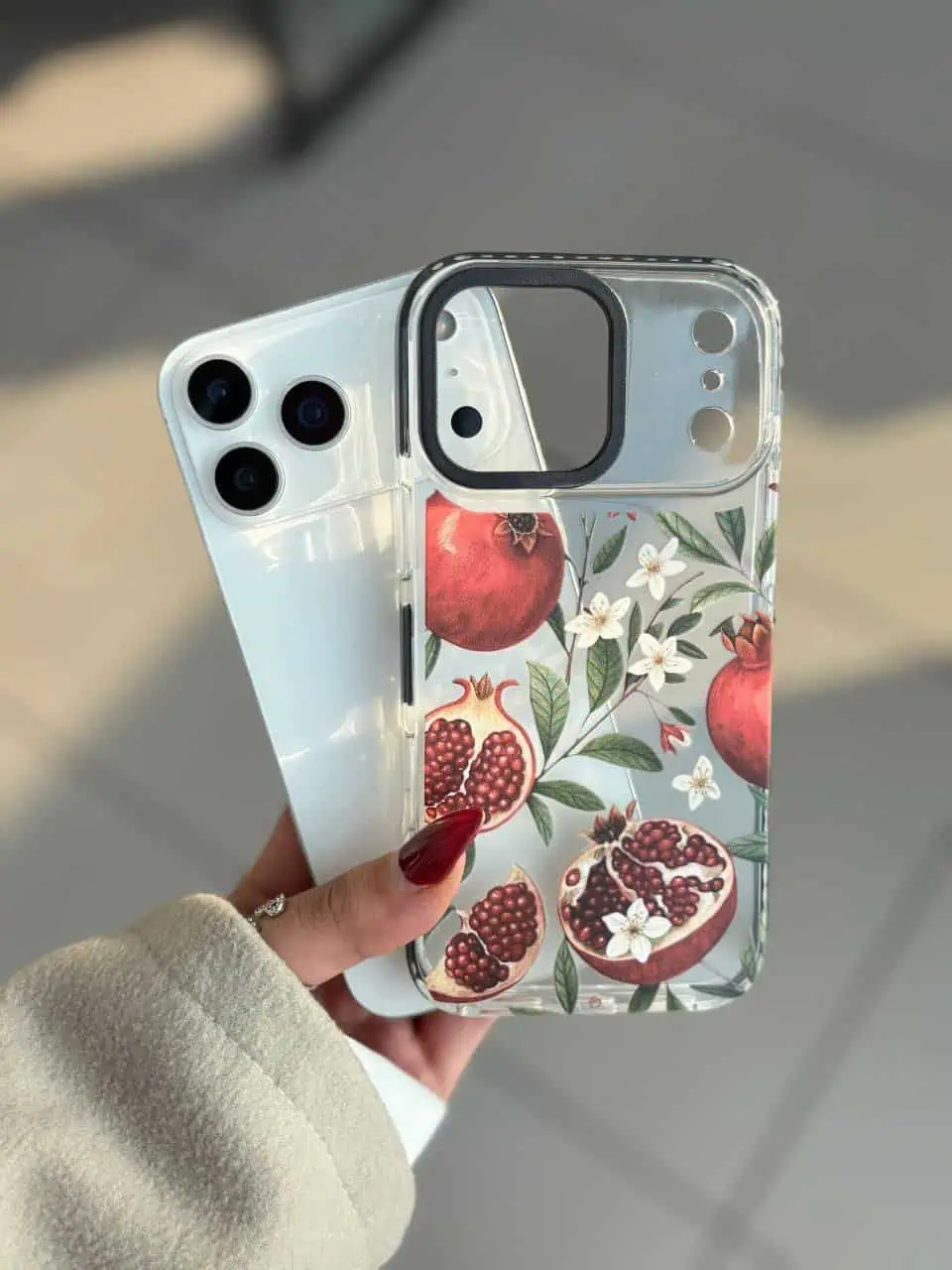 قاب گوشی شکوفه ی انار سامسونگ