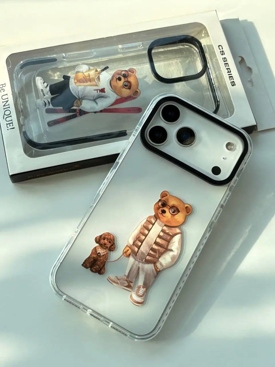 قاب گوشی FILOU BEAR AND PUPPY آیفون