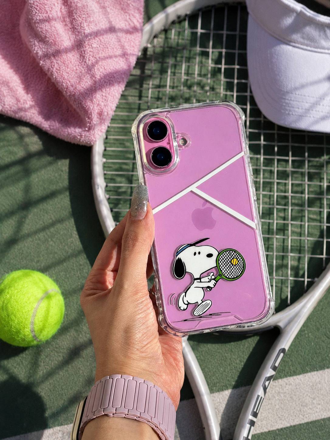 قاب گوشی Snoopy Tennis  سامسونگ